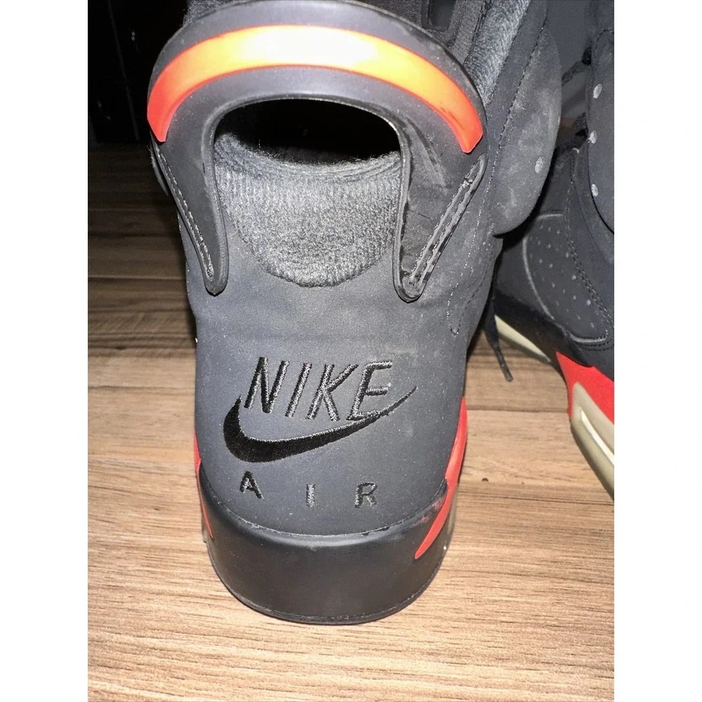 Size‎ 11 - Jordan 6 Retro Men's Black Infrared With Box (384664-060)
